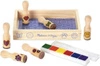 Zestaw drewnianych pieczątek Happy 6 sztuk 12306-Melissa & Doug, stempelki
