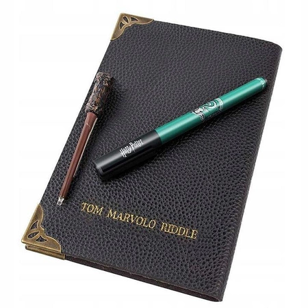 Harry Potter - dziennik Toma Riddla, pióro plus różdżka