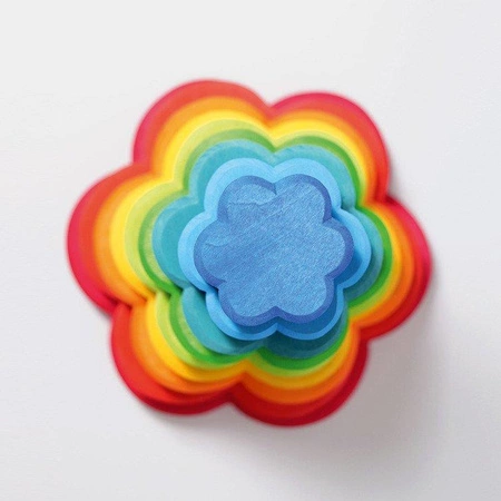 Wieża Kwiat, 17cm, kolorowa, 1+, Grimm's