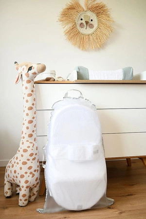 Red Castle Ergonomiczny materac dla niemowląt Cocoonababy Fleur de coton® Blanc