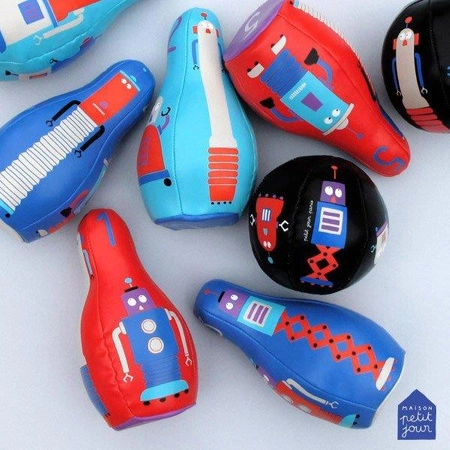 Kręgle dla dzieci, seria Roboty | Maison Petit Jour®