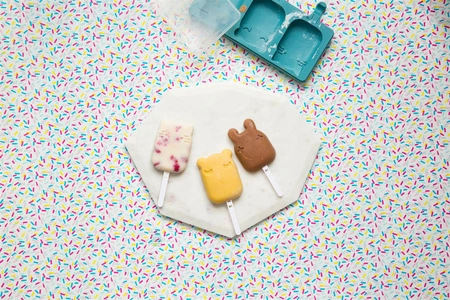 Silikonowe foremki do lodów We Might Be Tiny - Dusty Rose