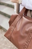 Childhome Torba Mommy Bag Signature Vegan Leather Dark Brown