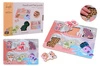 Drewniane puzzle sensoryczne The Wildies Family