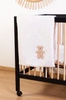 Childhome PLAYPEN 97 BLACK/NATUREL + WHEELS