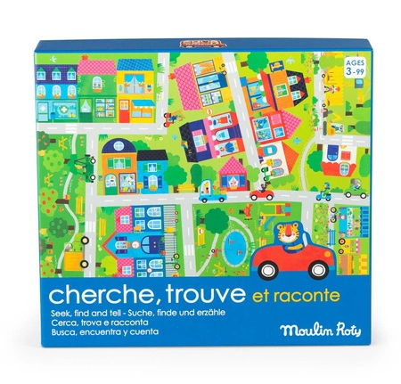 Gra "Szukaj, znajdź i opowiedz" LES POPIPOP 661318