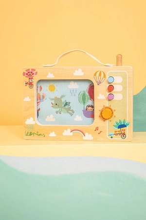 Lilliputiens Drewniana animowana pozytywka Smok Joe 10 m+