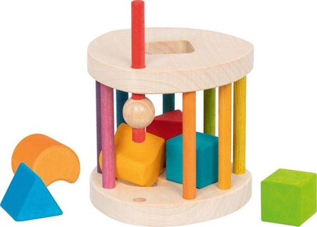 Drewniany sorter edukacyjny dla dzieci Figury Goki 58363
