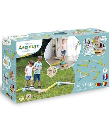 SMOBY Równoważnia Sensoryczna Ścieżka Równowagi Trening Do Ogrodu i Pokoju