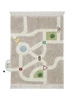 Dywan bawełniany do zabawy mapa miasta Eco-City 120x170 cm Lorena Canals