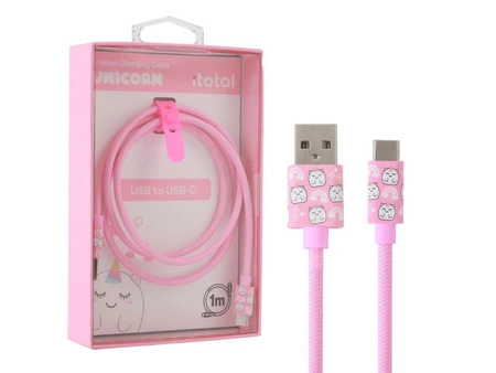 Kabel do ładowarki USB-C z Jednorożcem