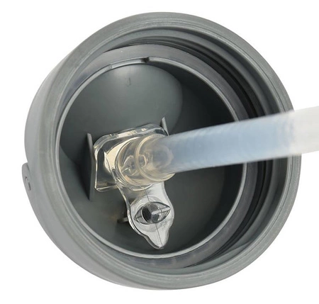 Beaba Bidon niekapek ze słomką tritanowy 300 ml Mineral grey