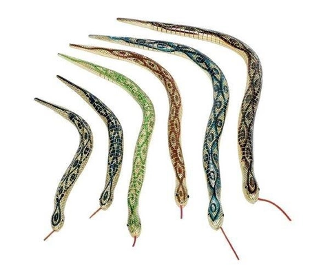 Wijący się, drewniany wąż,15129-Goki