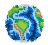 Plus-Plus Mini, Puzzle po numerach 800 szt - Kula ziemska