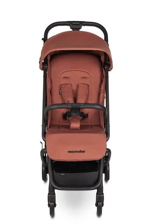 Easywalker Miley² Kompaktowy wózek spacerowy z torbą transportową Sunset Red
