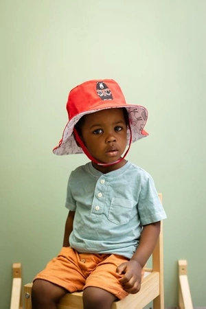 FlapJack Dwustronny Kapelusz do Kolorowania DIY Niedźwiedź L