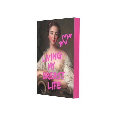 Notes A6 - Santoro Masterpieces - Living My Breast Life