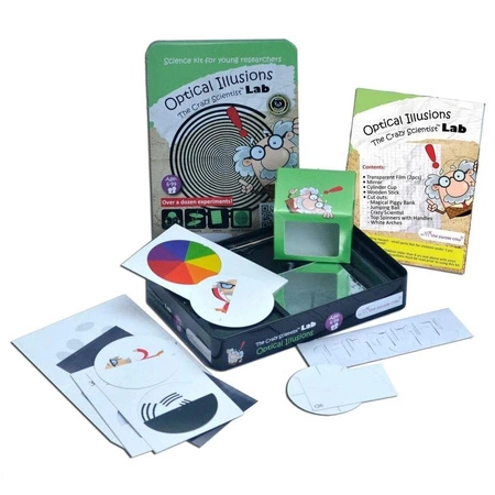 Zestaw do robienia eksperymentów Purple Cow - Iluzje optyczne