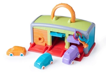 Zabawka edukacyjna dla dziecka - walizka Mój Garaż