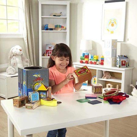 Zestaw magiczny z litego drewna Deluxe z 10 sztuczkami Melissa and Doug 11170-MD