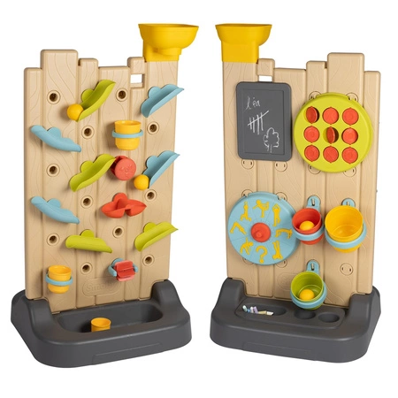 SMOBY Ścianka Aktywności Dwustronna - Tablica Manipulacyjna Montessori