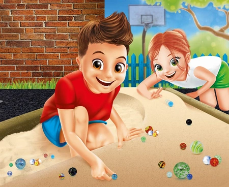 Szklane kulki - 163 szt. PM855