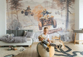 QUAD ROAD - Tapeta Z Quadami Malumi