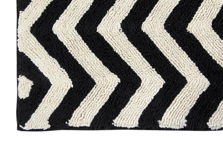 Lorena Canals Dywan bawełniany Zig-Zag 80 x 230 cm