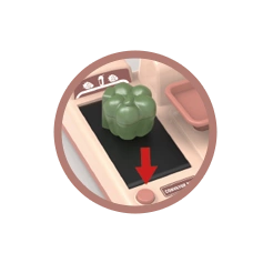 WOOPIE Kasa Sklepowa Dla Dzieci Skaner Waga Mikrofon + 25 Akc.