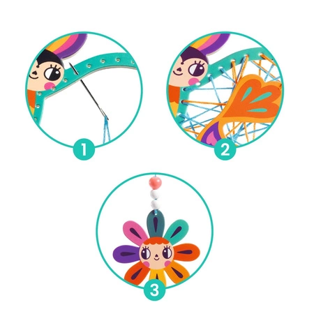 Zestaw STRING ART - OGRÓD DJ09436