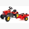 FALK Traktorek Red Supercharger Czerwony Otwierana Maska Od 2 Lat