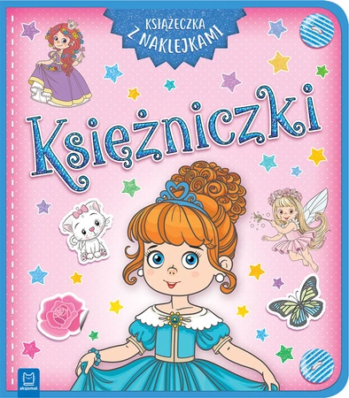 Księżniczki książeczka z naklejkami