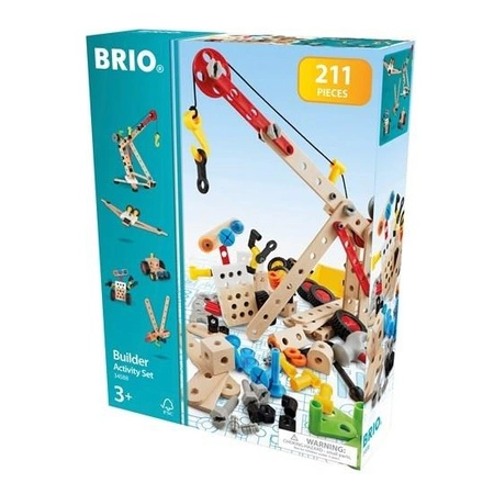 BRIO Builder Zestaw Majsterkowicza 211 el.