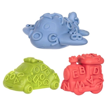 Pojazdy sensoryczne do kąpieli 3 szt. Tullo