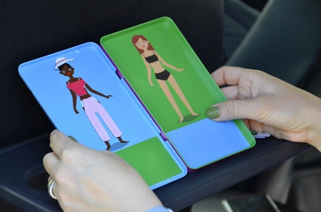 Gra magnetyczna The Purple Cow - Ubieranki