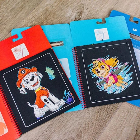 Zdrapywanka z rysikiem Psi Patrol Scratch Art Pad – Skye Melissa and Doug 33260