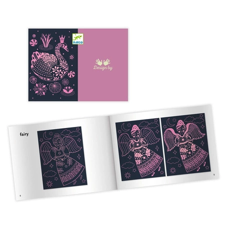 Wydrapywanka świecąca w ciemności ŁABĘDŹ DJ09715