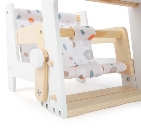 Krzesełko dla lalek 2w1 Little Button Small Foot 11814