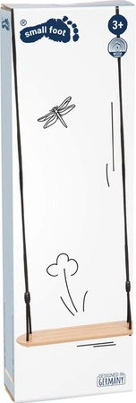 Huśtawka ogrodowa dla dzieci XL Deska Black Line Small Foot 12407 zabawy w ogrodzie