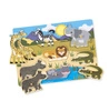 Drewniane puzzle – układanka – Zwierzęta safari