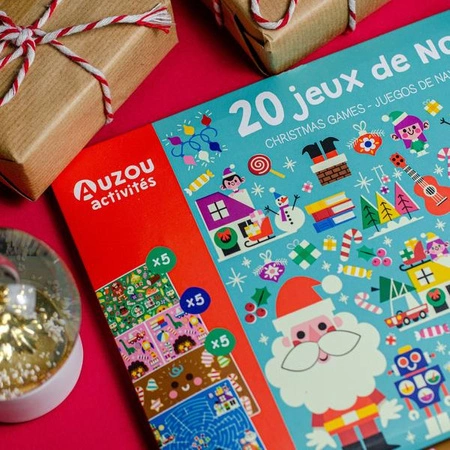 Auzou 20 gier i łamigłówek świątecznych 85567