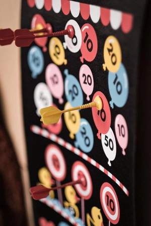 Magnetyczna gra w rzutki Wesołe miasteczko, Janod