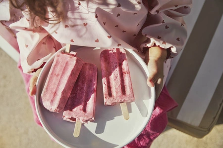 Elodie Details - Śliniak z długim rękawem - Sweethearts