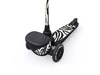 SCOOTANDRIDE Highwaykick 2 Lifestyle Hulajnoga trójkołowa balansowa z zamykanym schowkiem 2+ Zebra
