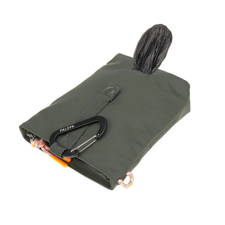 PALOPA Torebka saszetka na smakołyki dla psa Karl dark olive M