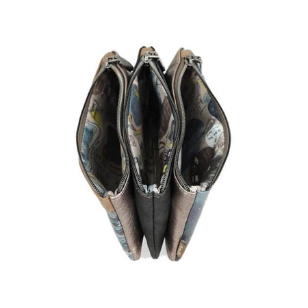 Piórnik potrójny - saszetka | Anekke Iceland