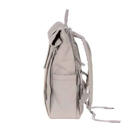 Lassig Green Label Plecak dla mam z akcesoriami Rolltop Up Backpack taupe (Edycja limitowana)