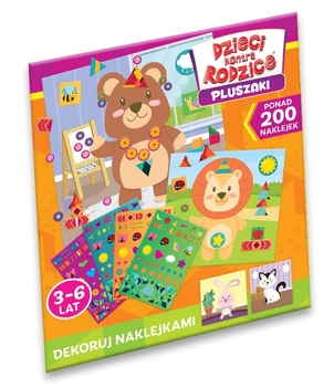 Dekoruj naklejkami pluszaki Dzieci kontra Rodzice