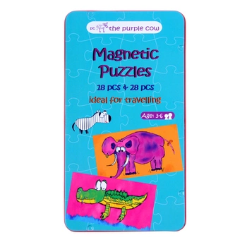 Gra magnetyczna The Purple Cow - Puzzle