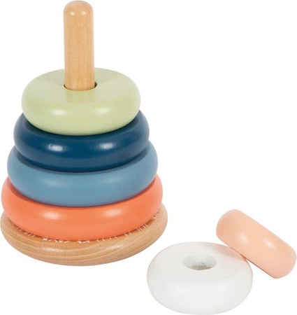 Układanka drewniana na paliku dla dzieci Arktyka Small Foot 12444